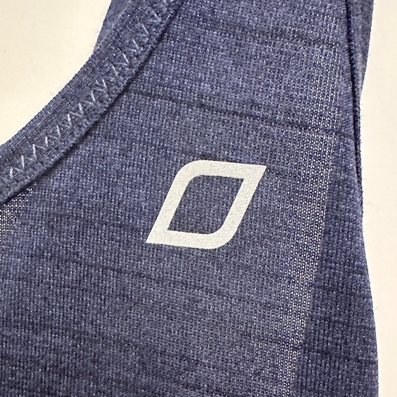 Lorna Jane Zoe Active Tank Top Keyhole Back Detail Navy Blue Small - Picture 7 of 8